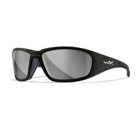 WX BOSS Silber Flash verspiegelt Motorradbrille Schutzbrille Matt Schwarz M-L schwarz matt / grau silber getönt