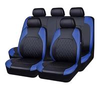 WXEXUDIN Auto Schonbezüge Für Ford Focus St Mk4 Focus Mk2 S Focus Mk2 Mk3 Mk4 Focus Mk2,Sitzbezüge Komplettset Autositzbezüge Leder Atmungsaktiv rutschfest Bequem Sitzkissen Autositzzubehör,D/Blue