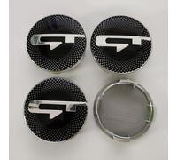 WxsTZL Radnabenkappen Felgendeckel Nabenkappen 60mm 4 StüCk Kompatibel mit für Hyundai GT Kia k2 k3 k4 k5 Sportage Sorento Nabendeckel ABS Wheel Caps Mittelkappen