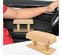 WYHSFSS Auto Handlauf Unterstützungkissen, für Alfa Romeo 147 156 159 166 Giulietta Mito Stelvio Giulia Leicht zu Reinigen Mittelkonsole Ellbogenkissen Leder Rmlehne Erhöhung,D