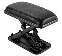 WYHSFSS Auto Handlauf Unterstützungkissen, für FIAT Abarth 500 Abarth 595 Abarth 695 Abarth 124 Spider Leicht zu Reinigen Mittelkonsole Ellbogenkissen Leder Rmlehne Erhöhung,B