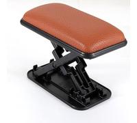 WYHSFSS Auto Handlauf Unterstützungkissen, für FIAT Abarth 500 Abarth 595 Abarth 695 Abarth 124 Spider Leicht zu Reinigen Mittelkonsole Ellbogenkissen Leder Rmlehne Erhöhung,A