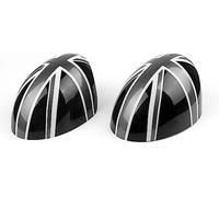 WzMDg 1 Paar Spiegelkappen Außenspiegel für Mini Cooper R55 R56 R57 R58 R60 R61,Rückspiegelgehäuse,Abdeckungen Seitenspiegel,Auto Spiegelkappen,B