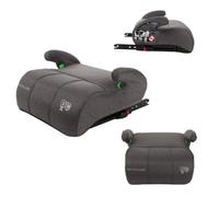 X-Adventure Turbo Booster Sitzerhöhung mit Isofix, i-Size R129, 100-150 cm, mit Armlehnen (Grau)