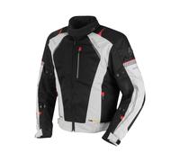 X-Air Evo Pro Sommer Textiljacke hellgrau / schwarz, S