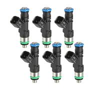 X AUTOHAUX 6stk. 0280158055 Auto Benzin Einspritzdüse Kraftstoffeinspritzer Zapfpistole Einspritzventil Adapter Ersatz