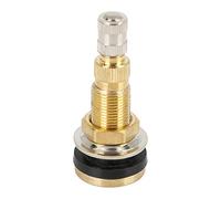 X AUTOHAUX Reifenventilverlängerung Ventiladapter 1 STK Kupfer Für Traktor | Farbe: Goldton, Silberton, Schwarz, Größe: 54x22mm, Gewinde: M8x0,8, Felgenlochdurchmesser: 16mm, Typ: TR618A.