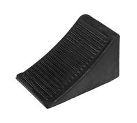X AUTOHAUX Unterlegkeile Blöcke Gummi Metall für PKW Anhänger Schwarz 6.30"x3.94"x3.94"