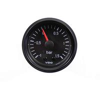 1013082 Ladedruckanzeige VDO 52mm -1 bis 1,5 bar LDA Retro Oldschool