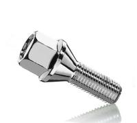 X-Parts Radschrauben Kegel- oder Kugelkopf M12 x 1,25, M12 x 1,5, M14 x 1,25, M14 x 1,5, verzinkt, Gewindelänge 20-60 mm, Silber, Stahl, Klasse 8.8, Befestigungselement, Bolzen