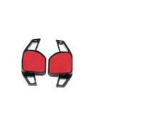 X psblty Schaltwippen Aufkleber Für Lenkrad-Schaltwippe-Verlängerung Für Seat Für Alhambra Für Ateca Für Leon Für 5F Für FR Für Tarraco Für Ibiza Für 6P Für Cupra Für ST Shift Paddle(Black)