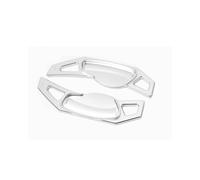 X psblty Schaltwippen Auto-Lenkradverlängerung Schaltwippe Für Benz Für Smart Für 451 Für 453 Für Four 2015-2016 Shift Paddle(Silber)