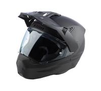 X1 Alpha Carbon Matt Schwarz Motorrad Helm, L L carbon schwarz matt