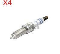 x4 Stück BOSCH Zündkerze Für KIA HYUNDAI MITSUBISHI Niro Van Ioniq 0242135533