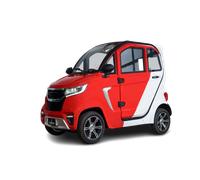X8 AC- 2 kW, Blei-Gel-Akku, Klima , 45 km/h rot-weiß - Elektrokabinenroller