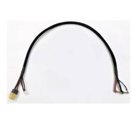 XCeed Ladekabel [2x XT60 - 2x 4 mm Goldkontaktstecker, 5 mm Goldkontaktstecker] 0.60 m hochflexibel XCD-107267