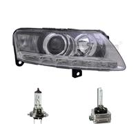 Xenon Scheinwerfer links D3S/H7 für Audi A6 Avant 4F5 C6 4F2 inkl. Lampen