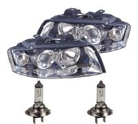 Xenon Scheinwerfer Set für Audi A4 8E2, B6 11.00-12.04 H7 inkl. PHILIPS