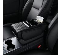 XGLDRZ Auto Mittelarmlehne Erhöhung für Ford Mondeo MK3 2000-2007, 4-in-1 Becherhalter Multifunktionalle Taschentuchbox Komfortabel Armlehnenpolster