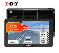 XGODY 7 Zoll GPS Navi Navigationsgerät 16G Auto PKW LKW KFZ 3D Europa Karten POI