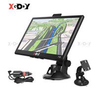XGODY 7 Zoll GPS Navigationsgeräte für Auto PKW KFZ LKW Navi 2024 Europa Karten