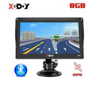 XGODY 9'' PKW LKW KFZ GPS Navi Navigationsgerät Freisprechanlage 2026 EU Karten
