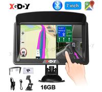 XGODY Bluetooth Navi Navigation für Auto KFZ LKW PKW GPS Navigationsgerät 7 Zoll