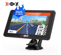 XGODY GPS Navi Navigationsgerät 16G+256MB für Auto 2025 PKW LKW KFZ Navi 7 Zoll