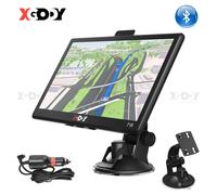 XGODY GPS Navi Navigationsgerät Bluetooth für Auto 2025 PKW LKW KFZ Navi 7 Zoll