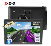 XGODY Navigationsgerät für Auto LKW 2025 9 Zoll PKW KFZ Navigation mit Bluetooth