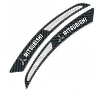 XIAOBINGFA 2 Stück Radlaufleisten für Mitsubishi Eclipse Cross 2018-2021, Kotflügelverbreiterung Radkasten Schutzaufkleber Kratzschutz Reflektierende Warnung