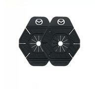 XIAOBINGFA 2 Stück Scheibenwischerloch Schutzabdeckung für Mazda CX3 CX5 CX9 RX7 2er-Serie 3er-Serie 6er-Serie, Wischerarm Abdeckung Staubschutz Silikon Schutzhülle Flexibel