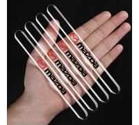 XIAOBINGFA 4 Stück Auto Türkantenschutz Aufkleber für Mazda 3 2014 2015 2016 2017 2018, Antikollisionsstreifen Stoßstangenschützer Aufkleber Hochwertiger Autotür Kantenschutz