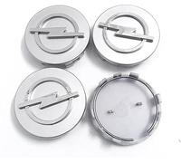 XIAOBINGFA 4 Stück Nabendeckel Radnabenkappen für Opel Crossland-X ab 2017, Radkappen Radnabenabd eckung wasserdicht staubdicht Nabenkappen Auto Zubehör,B-54mm