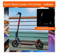 Xiaomi E-Scooter 4 Lite 2nd Gen - retroreflektierende fluoreszierende Aufkleber