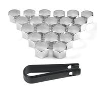 Xiazhi 20 Stück Radmutterkappen Passend für Ford Tourneo Courier I 2018-2023, Felgenschloss Kappen Langlebig Schraubenabdeckung Radschraubenkappen Abzieher,B