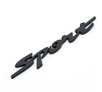 Xiazhi Auto Logo Emblem für Honda Civic TYP R CRV HRV ZRV Jazz, Karosserie Aufkleber Sportliches Design Metallsticker Dekoration Tuning Zubehör für Fahrzeug,Black