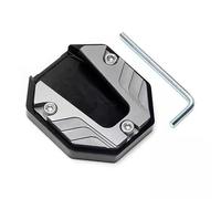 Xiazhi Motorrad Seitenständer Verlängerung für Yamaha Tricity 125 155 300 2018-2025, Ständerplatte Vergrößerer Stabilisierer Parkhilfe Fußrastenplatte Zubehör,C