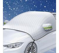 XIBANY Frontscheibenabdeckung Winter für VW Golf VII 7|Golf 7 GTE/Golf GTD 2011-2020, Windschutzscheibenabdeckung Auto, Frostschutz Auto Frontscheibe, Winterabdeckung Eisschutzfolie Faltbar
