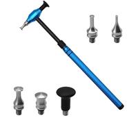 Xiciki Dellen Reparaturset Auto,Lackfreie Dellen-Reparaturwerkzeuge,Ausbeulwerkzeug Karosserie für Dellen Rausziehen, Ausbeulwerkzeug Set,Aluhammer mit 5 Austauschbar Hammerkopf