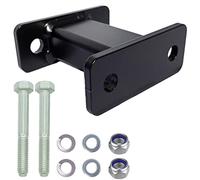 XIMPLIO Anhängerkupplung Verlängerung 125 mm Hakenverlängerung Adapter für Flanschkugel AHK 2 Loch 90 mm Lochabstand