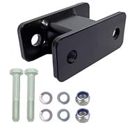 XIMPLIO Anhängerkupplung Verlängerung 75 mm Hakenverlängerung Adapter für Flanschkugel AHK 2 Loch 90 mm Lochabstand