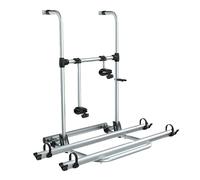 XIMPLIO Wallrider Heckträger für Wohnmobile und Wohnwagen, Aluminium eloxiert, 2 Fahrräder, bis 50 kg, klappbar, mit Diebstahlsicherung