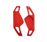 XINGWANGDYSI PVC-UHWF-Schaltwippen für Skoda Enyaq IV Octavia Scout RS/VRS (2021) und Sportline-Schaltwippen für Lenkrad und Gangverlängerung