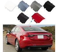 Xinpinsai Heckstoßstange Abdeckung Abschleppöse Kappe passend für Mazda 6 Atenza 2013 2014 2015 2016 2017 GJR9-50-EL1-51 GJR9-50-EK1-51 (schwarz, Linke Fahrerseite) Xinpinsai