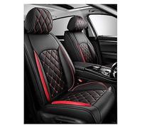 XINYUNFEI Auto Leder Sitzbezüge Sets für Audi A4 Avant B5 B6 B7 B8 B9, Leder Autositzbezug, Aus Premium Leder + Einzigartigem Design 2-Sitzer Sitzbezüge(Red)