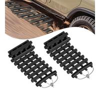 XINZI 2 Stück Schwerlast Gummi Anfahrhilfe Fahrhilfe Set für Wohnmobil LKW SUV - Traktionshilfen für Schnee EIS und Schlamm - Sandbleche Wohnmobil mit Tragetasche Maße: 80 x 21 x 2 cm