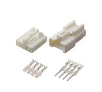 XIOKLM 1-20 Kits 4 Pins MG641041 MG651038 Kfz-Elektrik-Sitzstecker, Kabelbaum, ABS-Sensor-Stecker, 7283-1044-Buchse(Female Male,10 Sets)