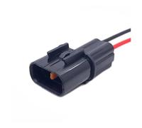 XIOKLM 1 Pc 2 Pin PB625-02027 Auto Kabelbaum ABS Sensor Stecker Kunststoff Gehäuse PB621-02020(2Pin Male,20 Pcs)