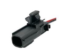 XIOKLM 1 Stück 2 Pin Auto ABS Sensor Stecker Kabelbaum Wasserdichter mit Kabel 6189-1161 6188-4797(2Pin Male,5 Pcs)